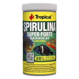 Tropical Fischfutter-Granulate Super Spirulina Forte 36 % Granulat 250 ml