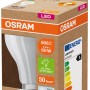 Osram LED-Lampe E27, 3,8W, 806lm, Glühlampenform, kaltweiß, in Verpackung.