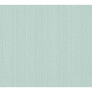 Vliestapete Uni in Mintgrün mit feiner Struktur, geeignet für Wohnräume.