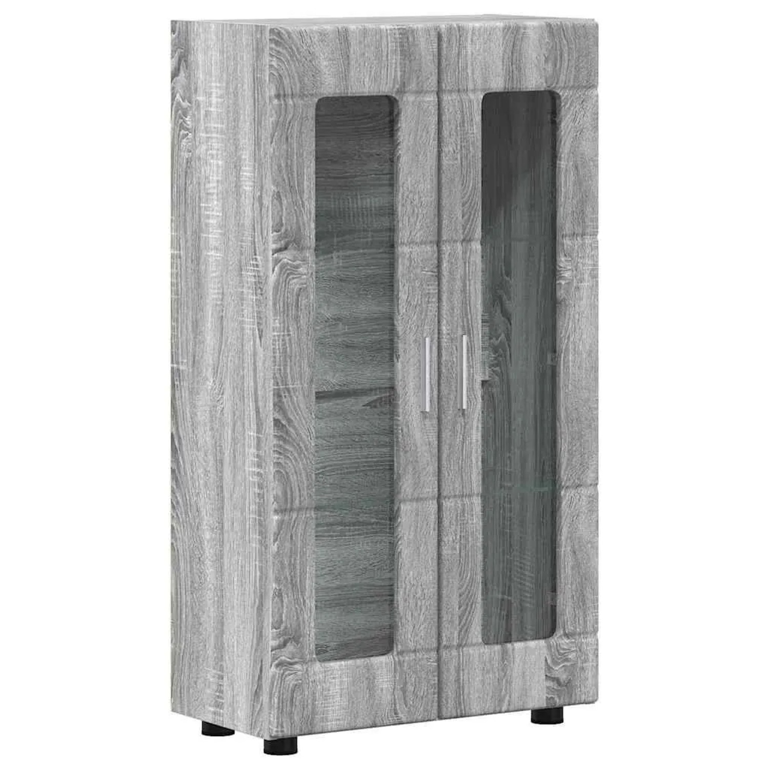 vidaXL Sideboard FLORIN Graues Sonoma 55,5 x 29 x 103 cm Holzwerkstoff 880257