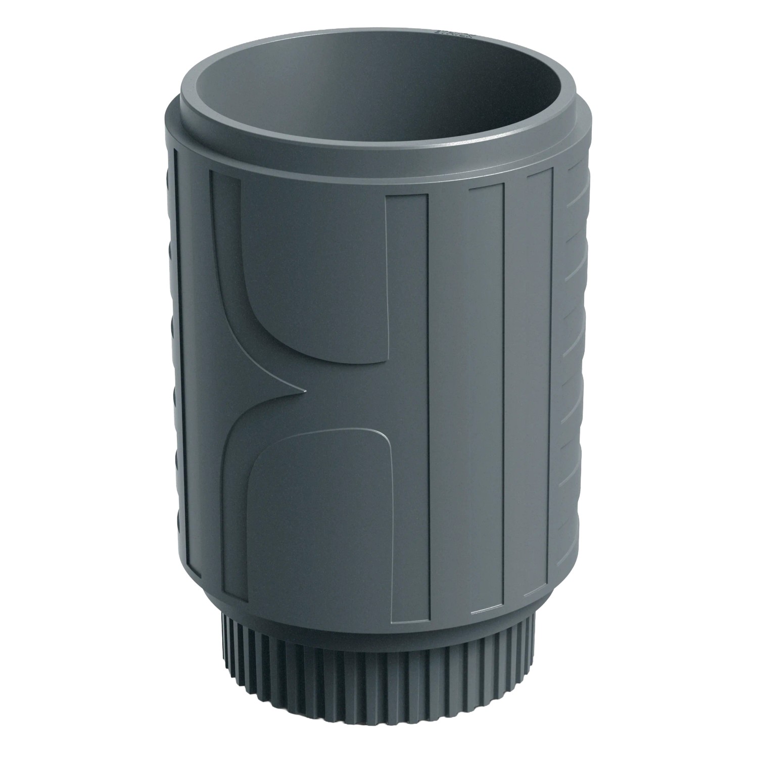 Prosperplast Blumentopf Folka Round Midl Ø 40 cm x 57 cm Betongrau