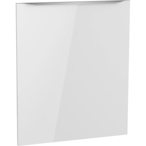 Optifit Tür Arvid986 für vollintegrierten Geschirrspüler, 59,6x70 cm, Weiß Glanz