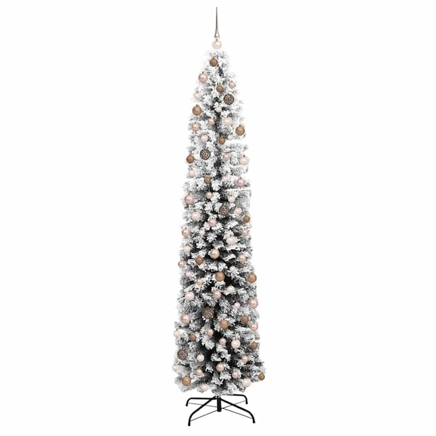 vidaXL Künstlicher Weihnachtsbaum mit 300 LEDs mit Ständer Grün 210 cm 3395030