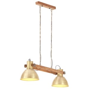 vidaXL Hängelampe Industriestil 25 W Messing 109 cm E27 320526
