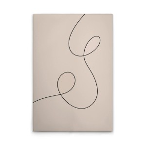 Tadessi Leinwandbild - M1-No.51577 - Minimalistisch Skandinavisch - 80 x 120 cm - Querformat