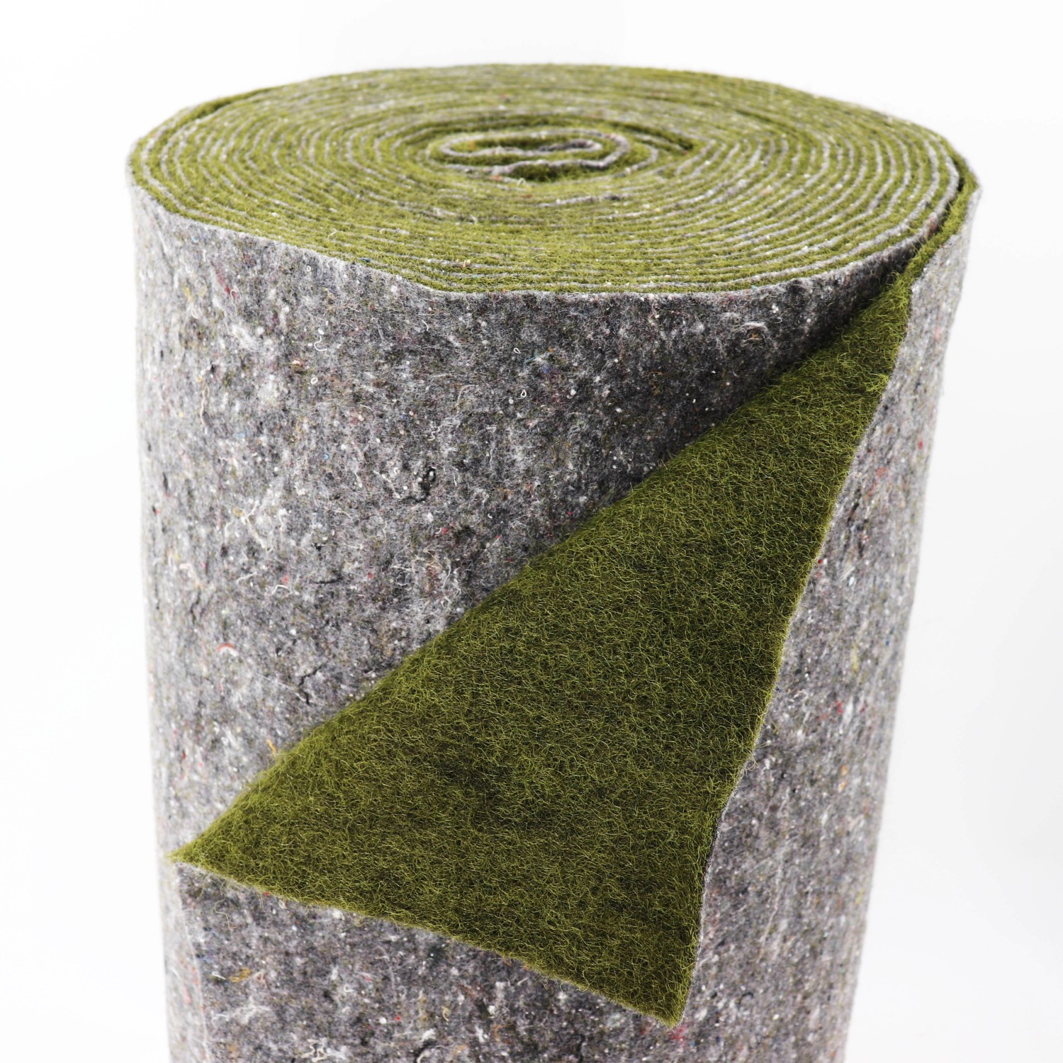 Aquagart Ufermatte, 45m Rolle, grün. Böschungsmatte für Teichfolie und Teichrandgestaltung.