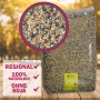 MeinWildvogel VITAL 15kg Vogelfutter, Ganzjahresfutter für Wildvögel und Gartenvögel im transparenten Sack.
