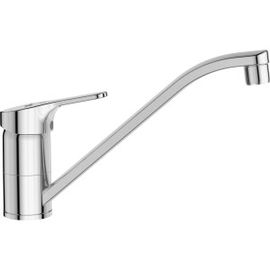 Ideal Standard Cerafit Küchenarmatur BlueStart Chrom, Einhebelmischer mit schwenkbarem Auslauf.