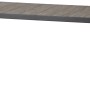 Rechteckiger Siena Garden Gartentisch Silva, washed grau, 100x220 cm, mit Keramik-Tischplatte und Aluminiumrahmen.