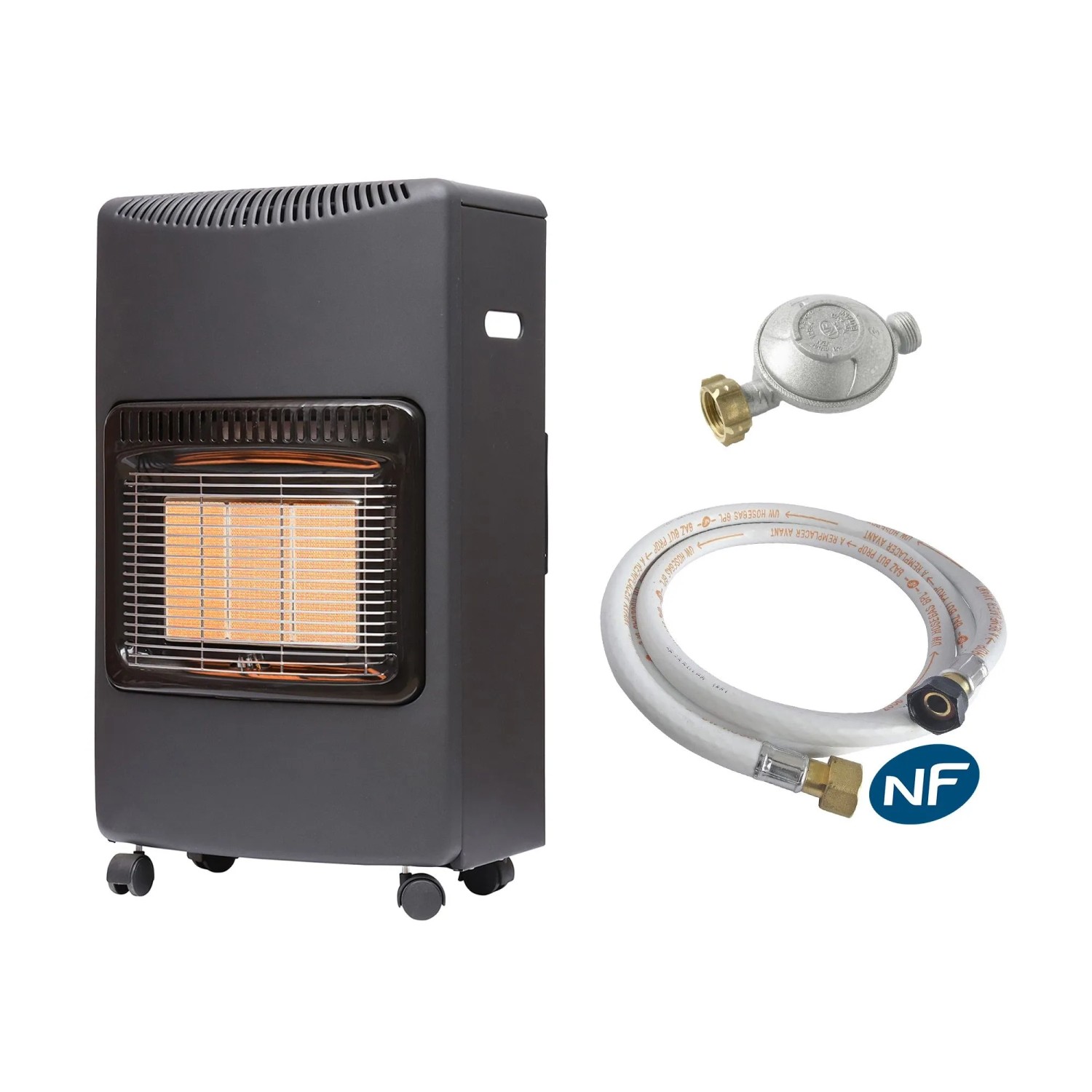 Sannover Gasheizofen Infrarot Loros 4200 W + Verbindungsset günstig online kaufen