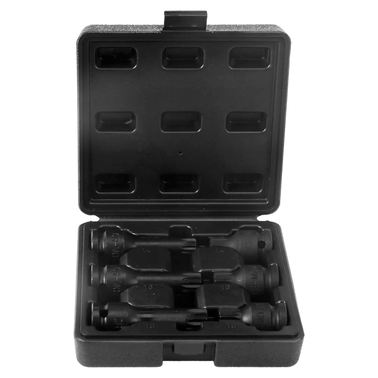 CCLIFE Vielzahn Schlagschrauber Stecknuss Set 6-tlg. 1/2 Zoll M14-M18