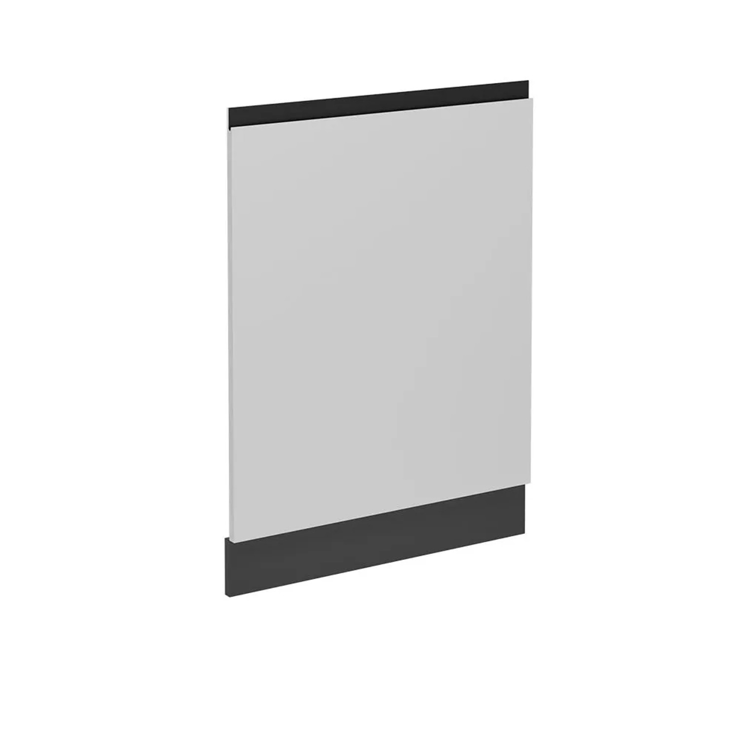 Vicco Geschirrspülblende R-Line Geschirrspüler Fronttür Weiß 60 cm J-Shape ohne Arbeitsplatte