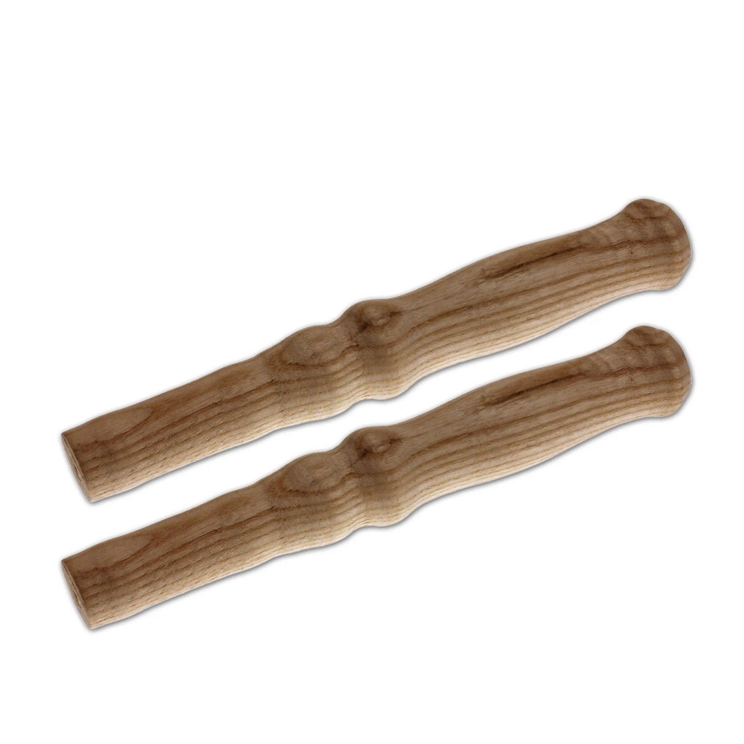 BigDean 2 XXL Holzgriffe für Schiebkarre Schubkarre ca 23.5 cm Lang 2.5 cm Durchmesser Hochwertig Flexibel Bereichernd Ideal für Fast Jede Schubkarre