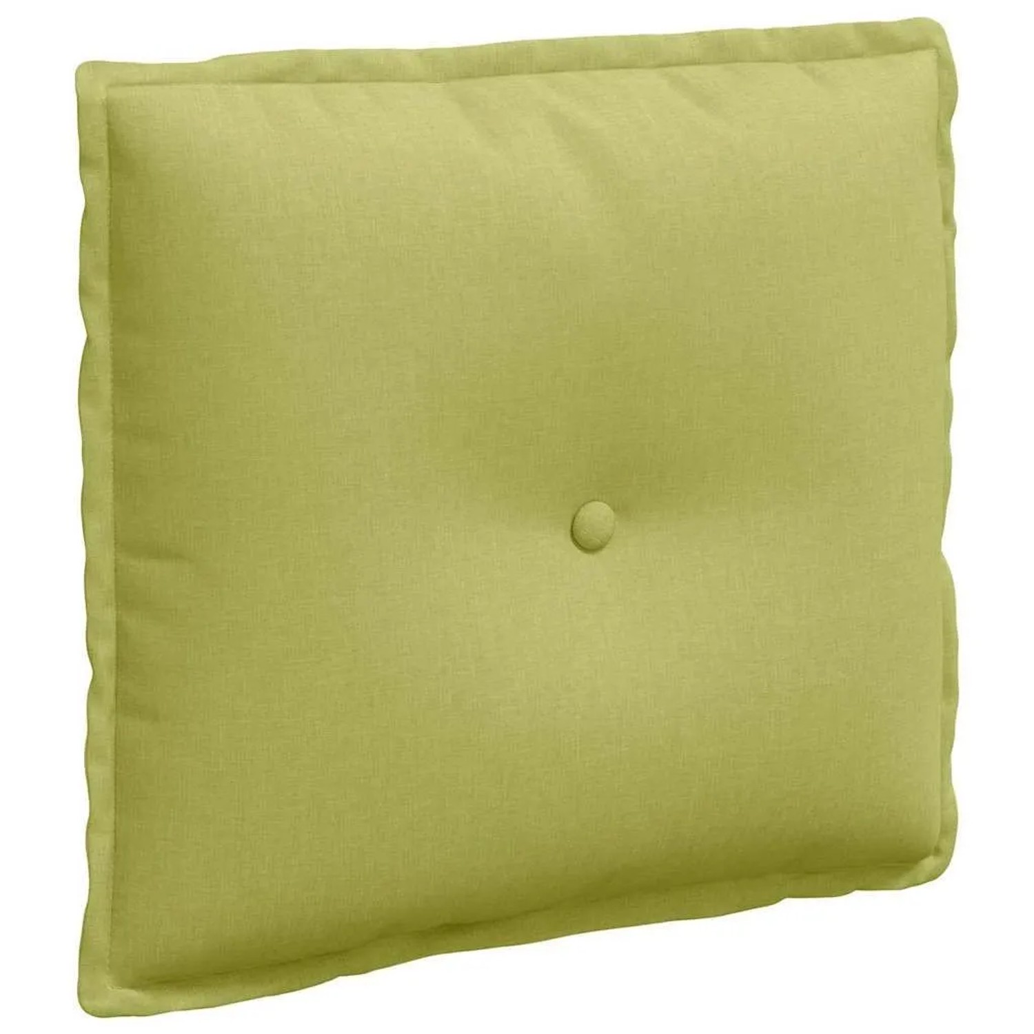 vidaXL Rückenkissen Hellgrün 50 x 19 x 45 cm Stoff 42014625