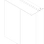 Fackelmann Spiegelschrank B.Perfekt Asteiche 60cm mit Softclose