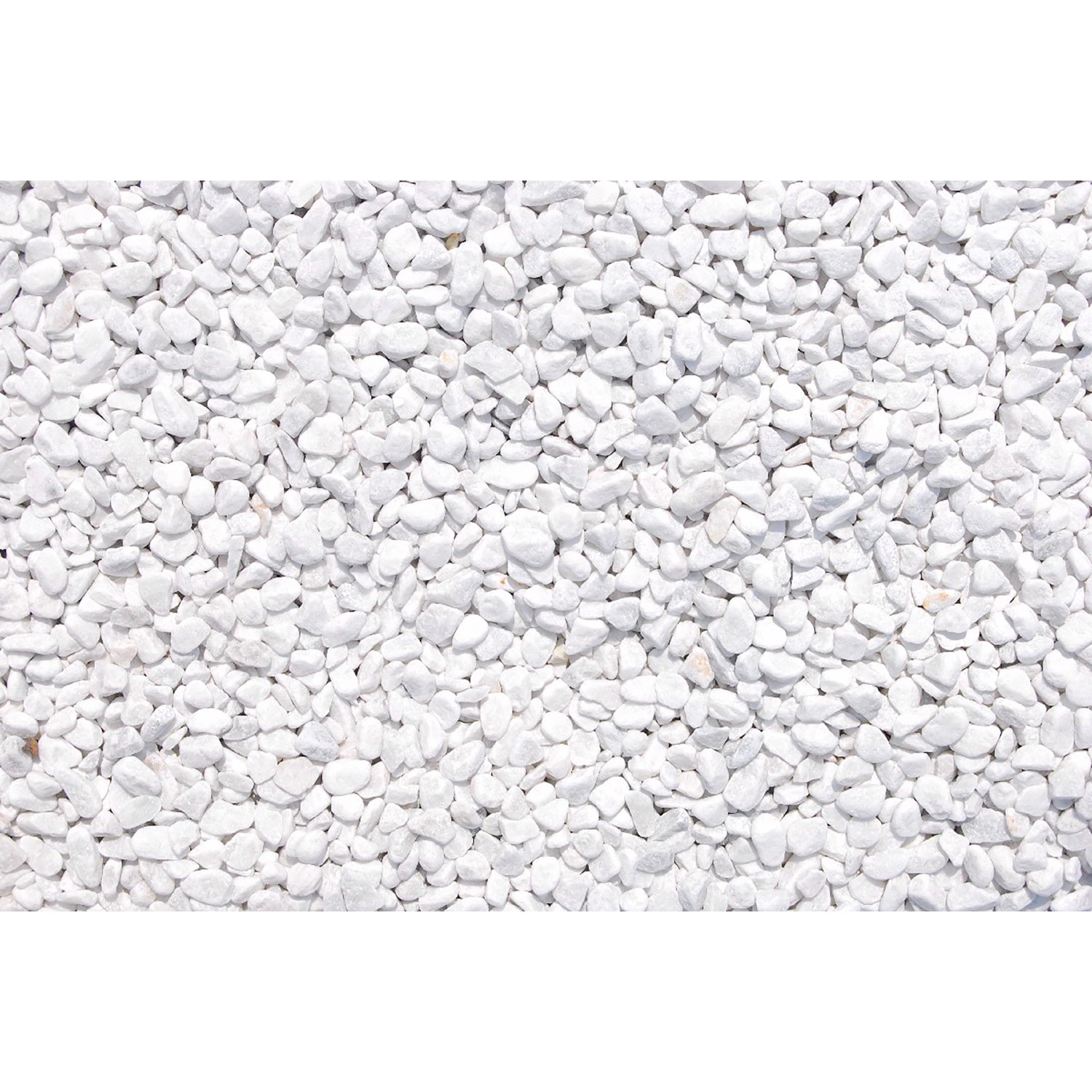 Thumbnail - Marmorzierkiesel Carrara Weiß 5 - 12 mm 25 kg PE-Sack