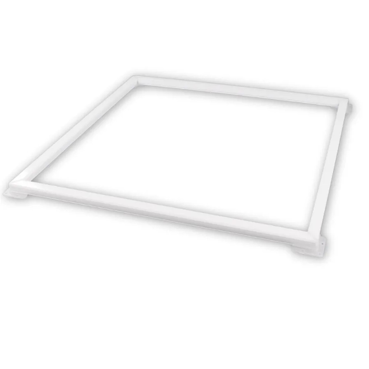 LUXULA LED Leuchtrahmen Panel 62x62cm 40W 4000lm UGR22 Rasterdeckenleuchte 4000K Neutralweiß Flache Deckenleuchte