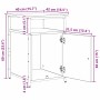 vidaXL Nachttisch Artisan-Eiche Holzwerkstoff 879503_12
