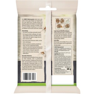 Compo Mückenspirale, 10 Stück im Pack, zur Mückenabwehr auf Terrasse und beim Camping.