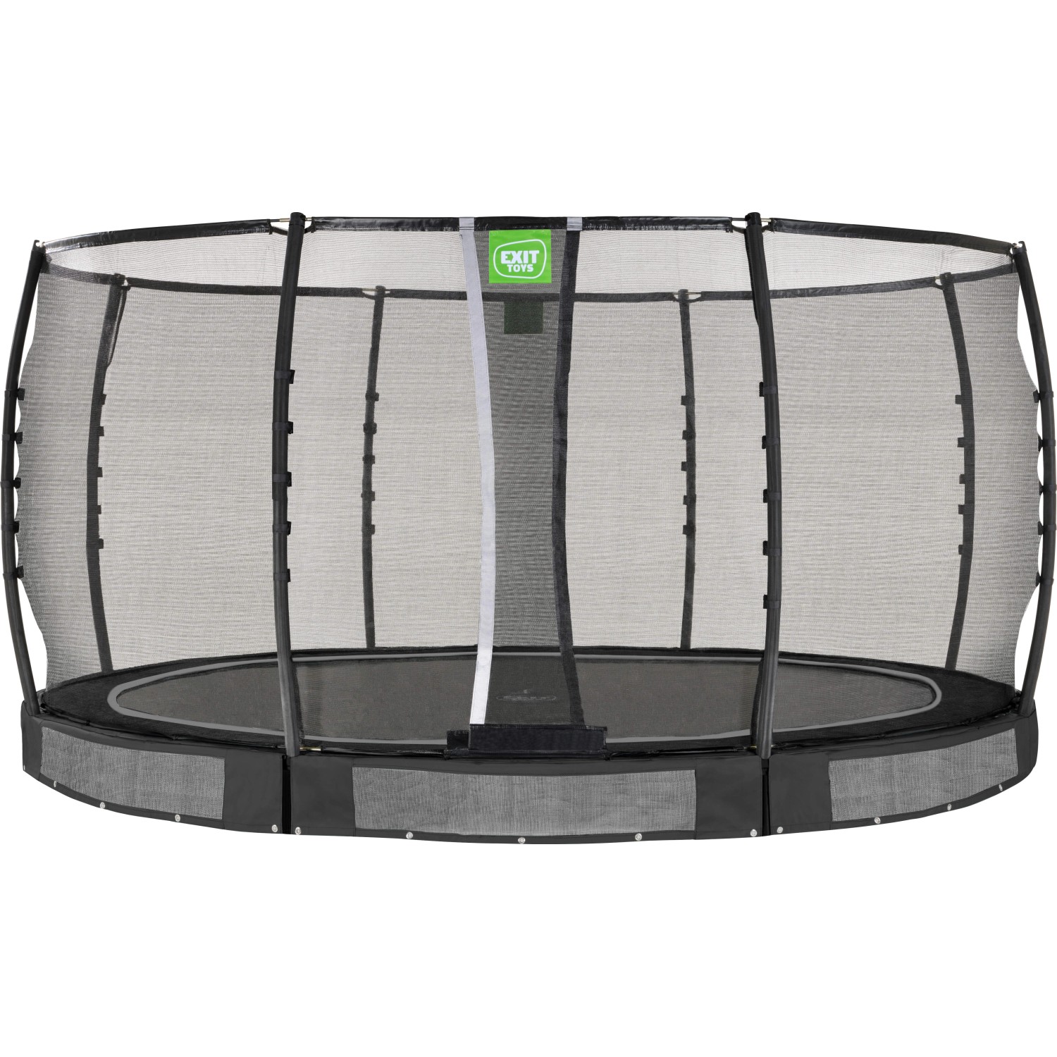 EXIT Allure Premium Bodentrampolin Ø 427 cm Schwarz günstig online kaufen