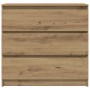 vidaXL Sideboard Artisan-Eiche 80x35x76 cm Holzwerkstoff 861741_6