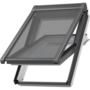 Velux Elektro Markise MML MK10, Uni Schwarz, 78x160cm für Dachfenster.