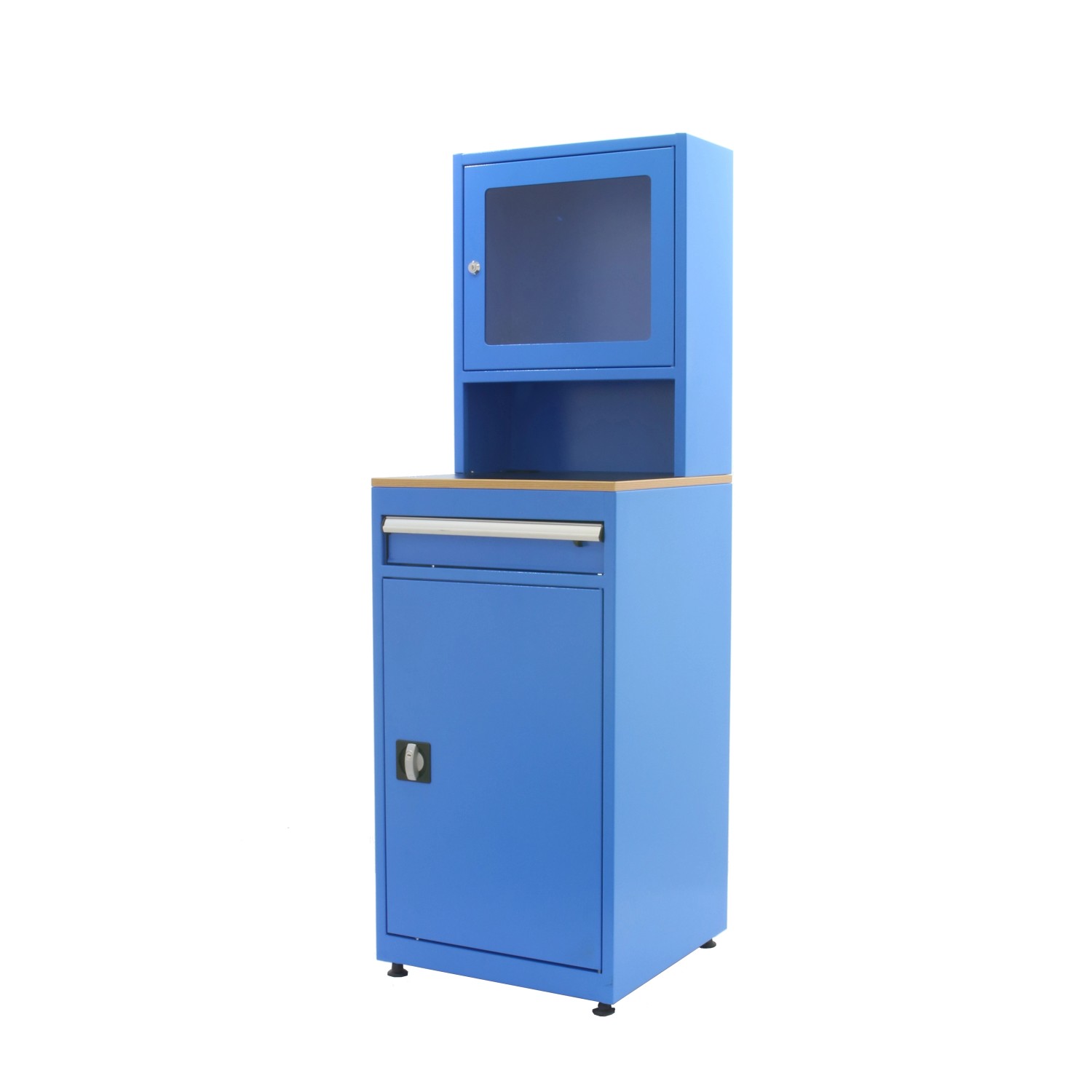 PROREGAL Industrie-PC-Schrank AMEGO HxBxT 170 x 56 x 57 cm Mit Schließfach günstig online kaufen