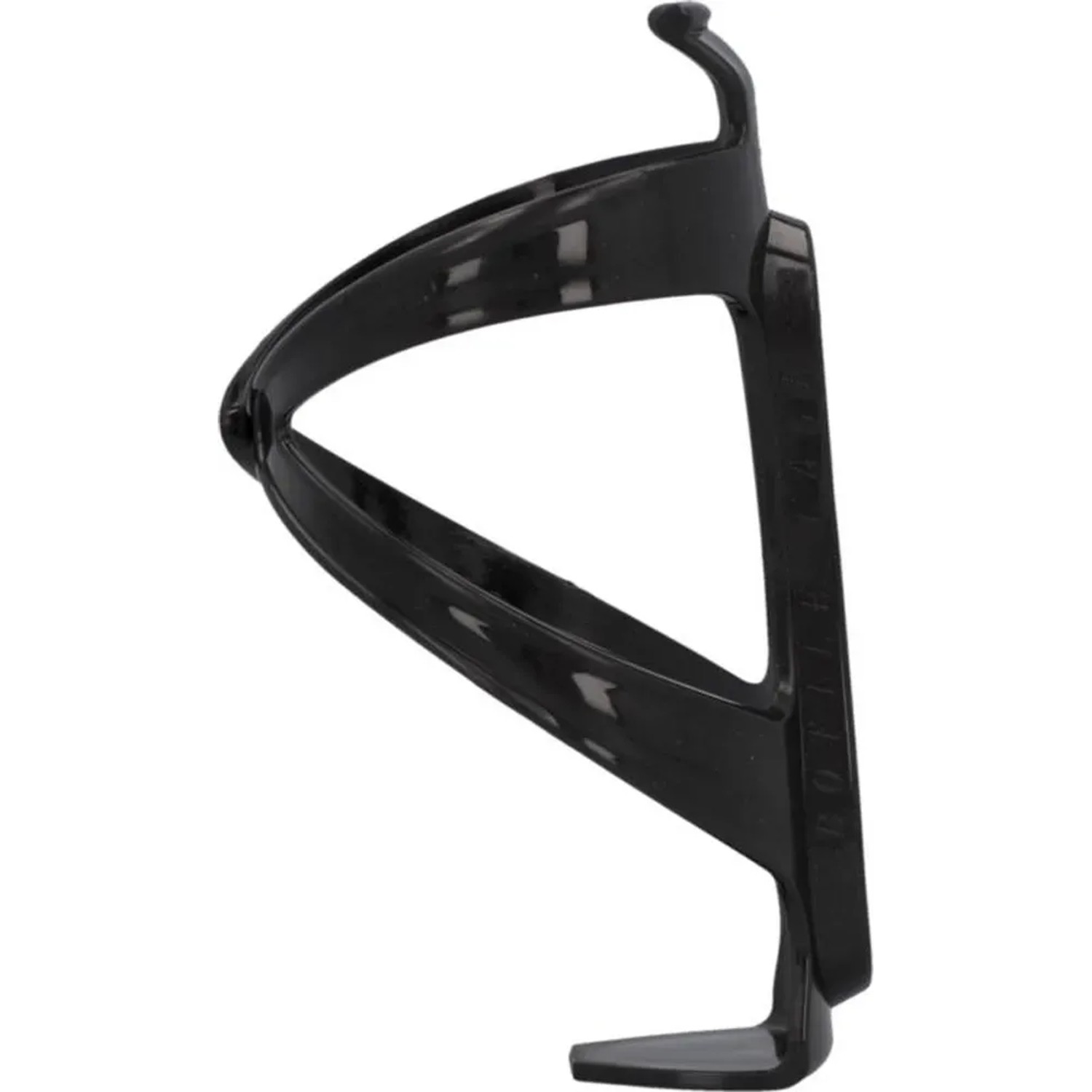 Schwarzer Fischer Trinkflaschenhalter Easy aus Kunststoff für Fahrräder.