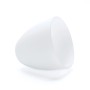 Weißer Orion Lightstyle Lampenschirm Susan, E27, Ø 16 cm, Kegelform aus Glas.