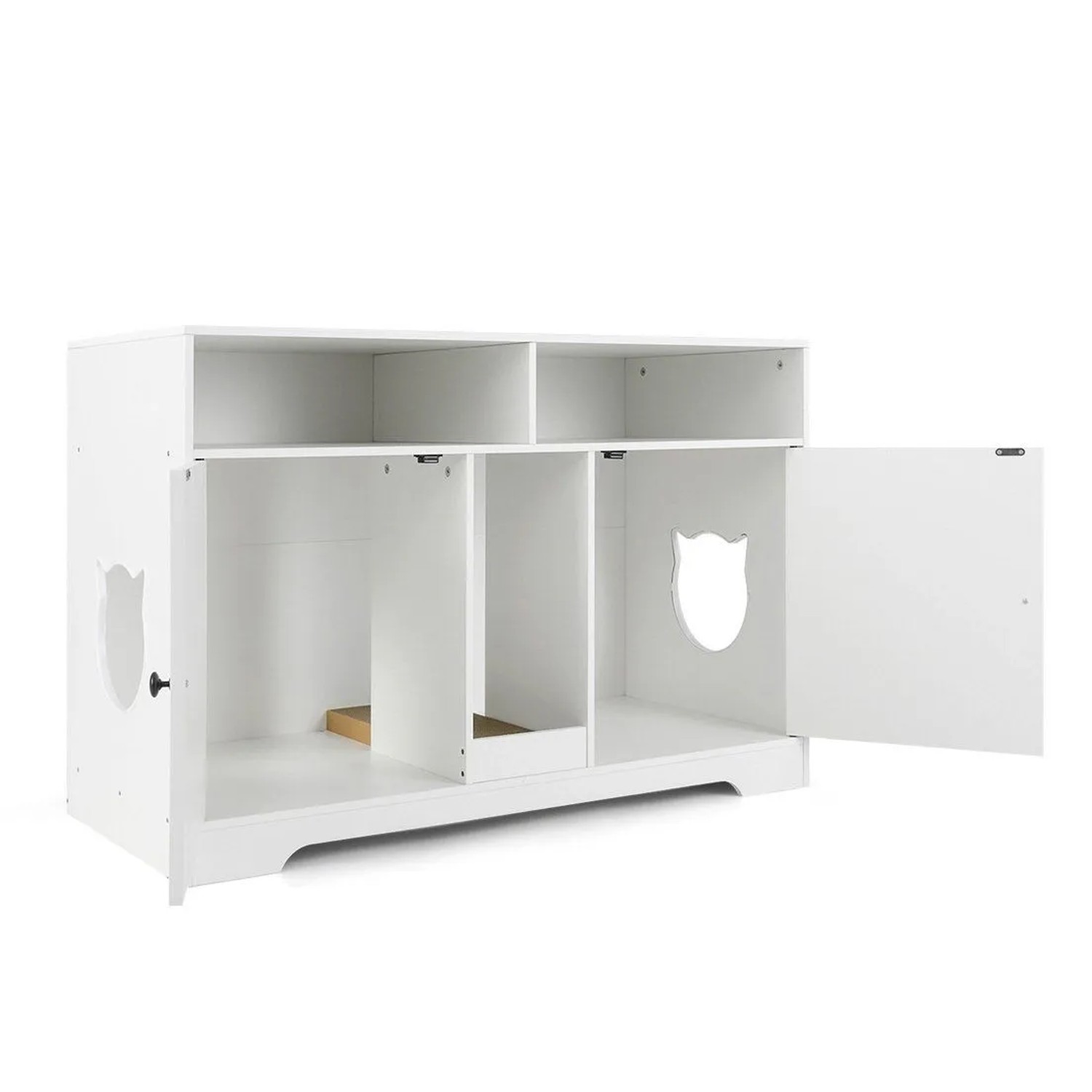 Costway Katzenschrank für 2 Katzen 108 x 50,5 x 73,5 cm günstig online kaufen