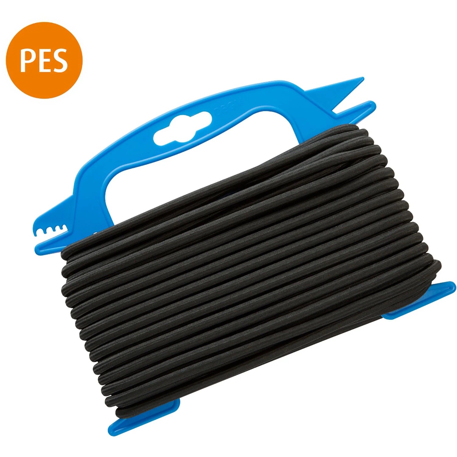 Conacord Gummseil Geflochten Ø 4 mm x 20 m Schwarz