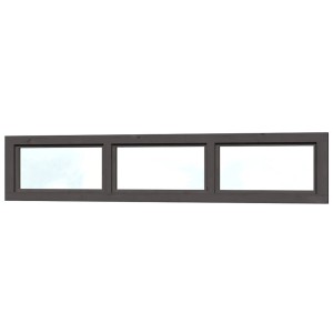 Skan Holz Oberlicht, 147x30 cm, schiefergrau, für Carports.