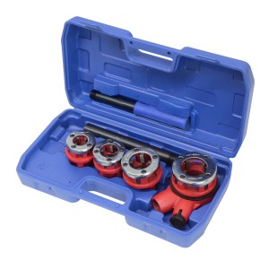 TRUTZHOLM 7 Teile Gewindeschneidkluppensatz Rohrgewindeschneidsatz 1/2 3/4 1 Und 1 1/4 Zoll
