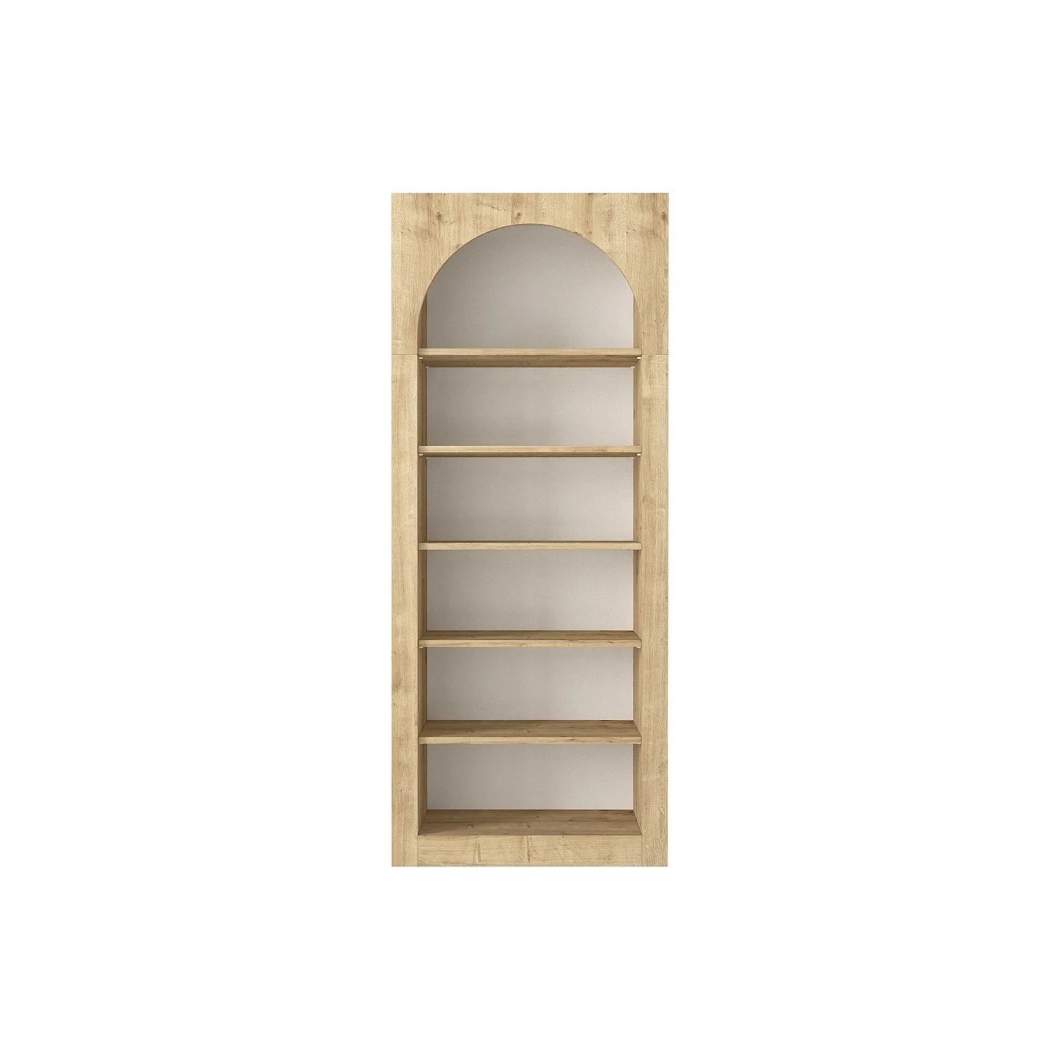 Vente-unique Bücherregal Cymora Naturfarben Hell 74 cm