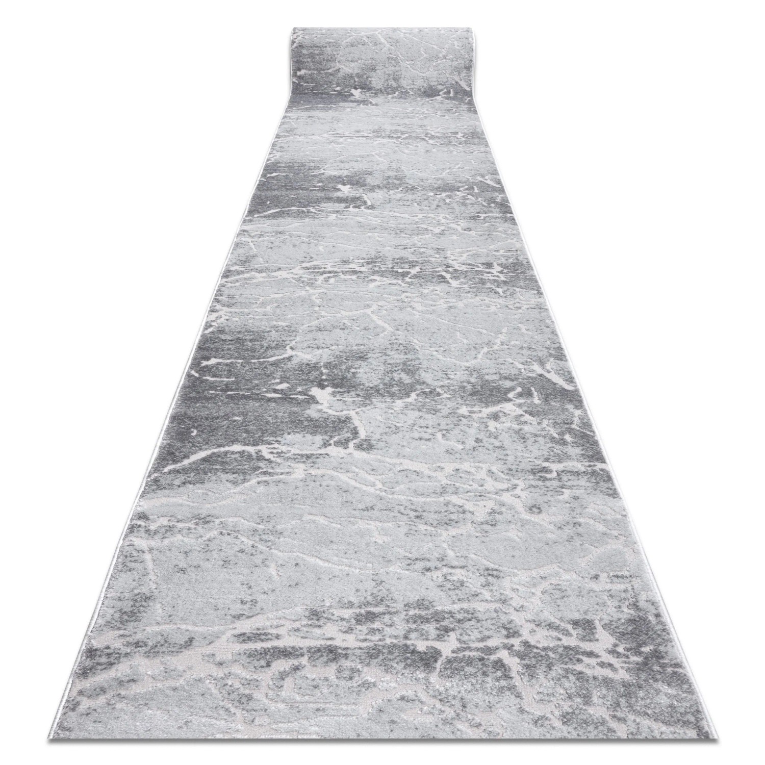 RugsX Läufer Strukturell Mefe VG15901 Grau 70cm 130cm