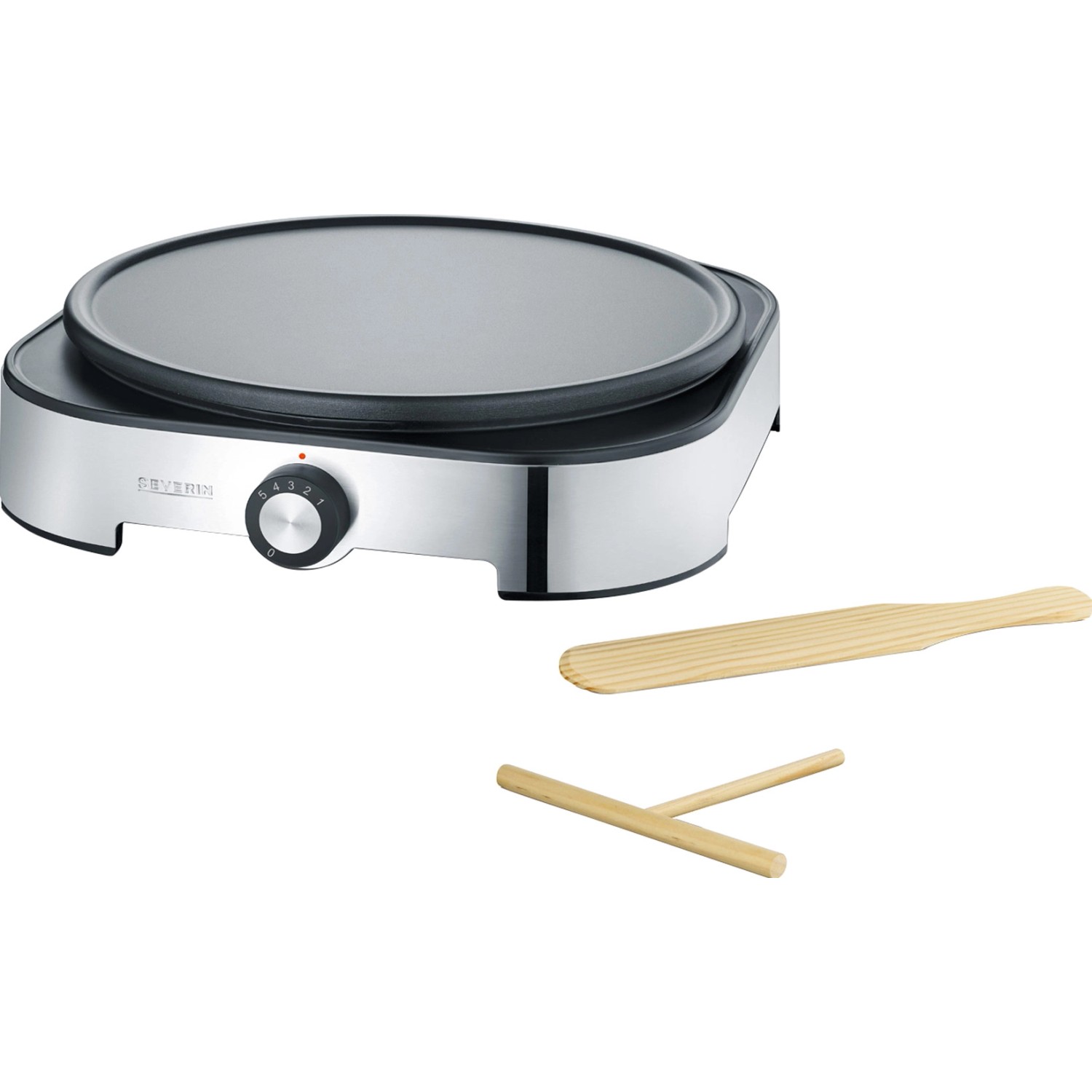 Severin Crepes Maker SM 2197 Edelstahlgebürstet Schwarz 1.500 W kaufen bei OBI