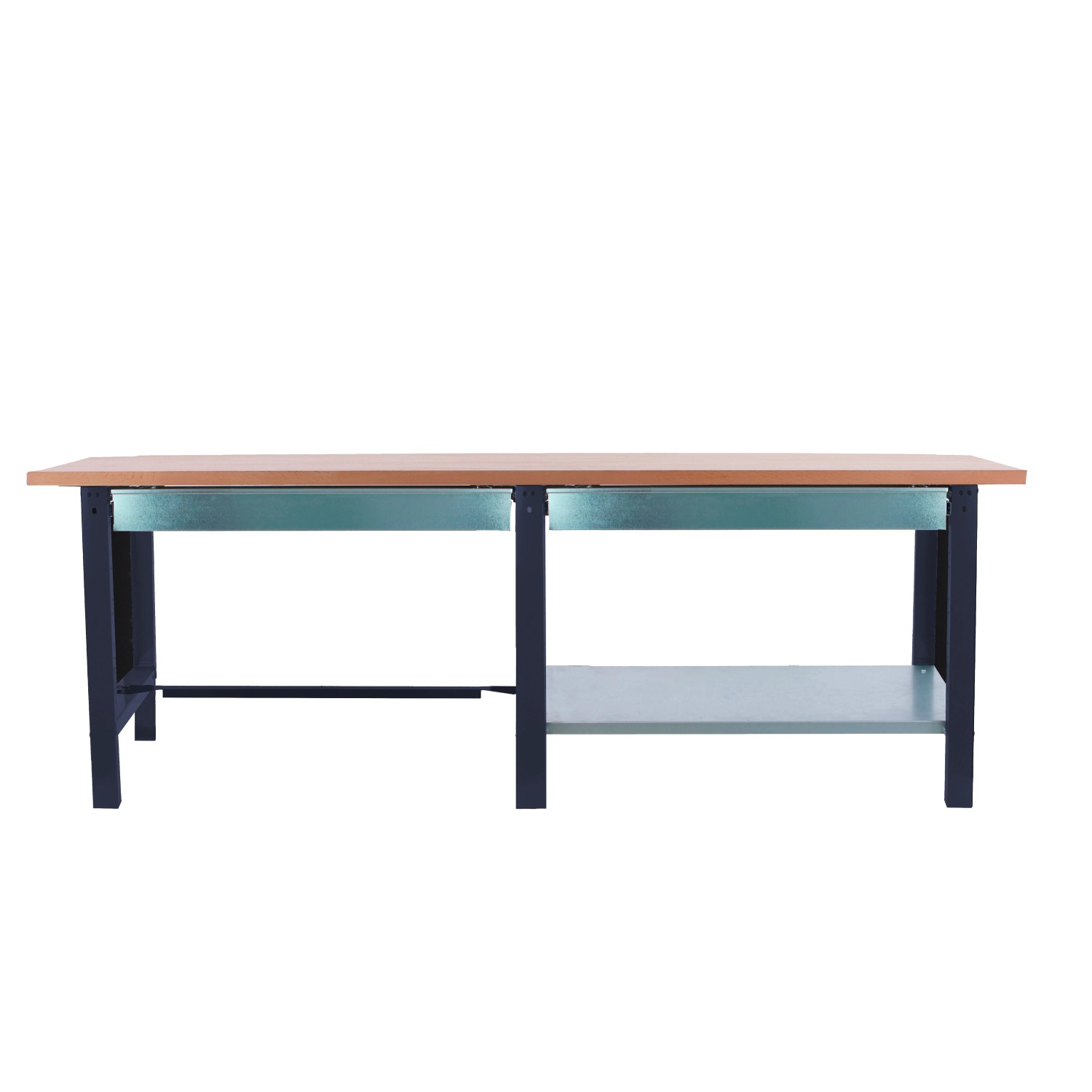 PROREGAL Werkbank BUFFALO WOOD Mit 2x Schublade HxBxT 86,5x260x75cm Traglas günstig online kaufen