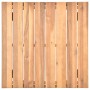Detailansicht Tischplatte des vidaXL Garten Lounge Sets aus Akazienholz.