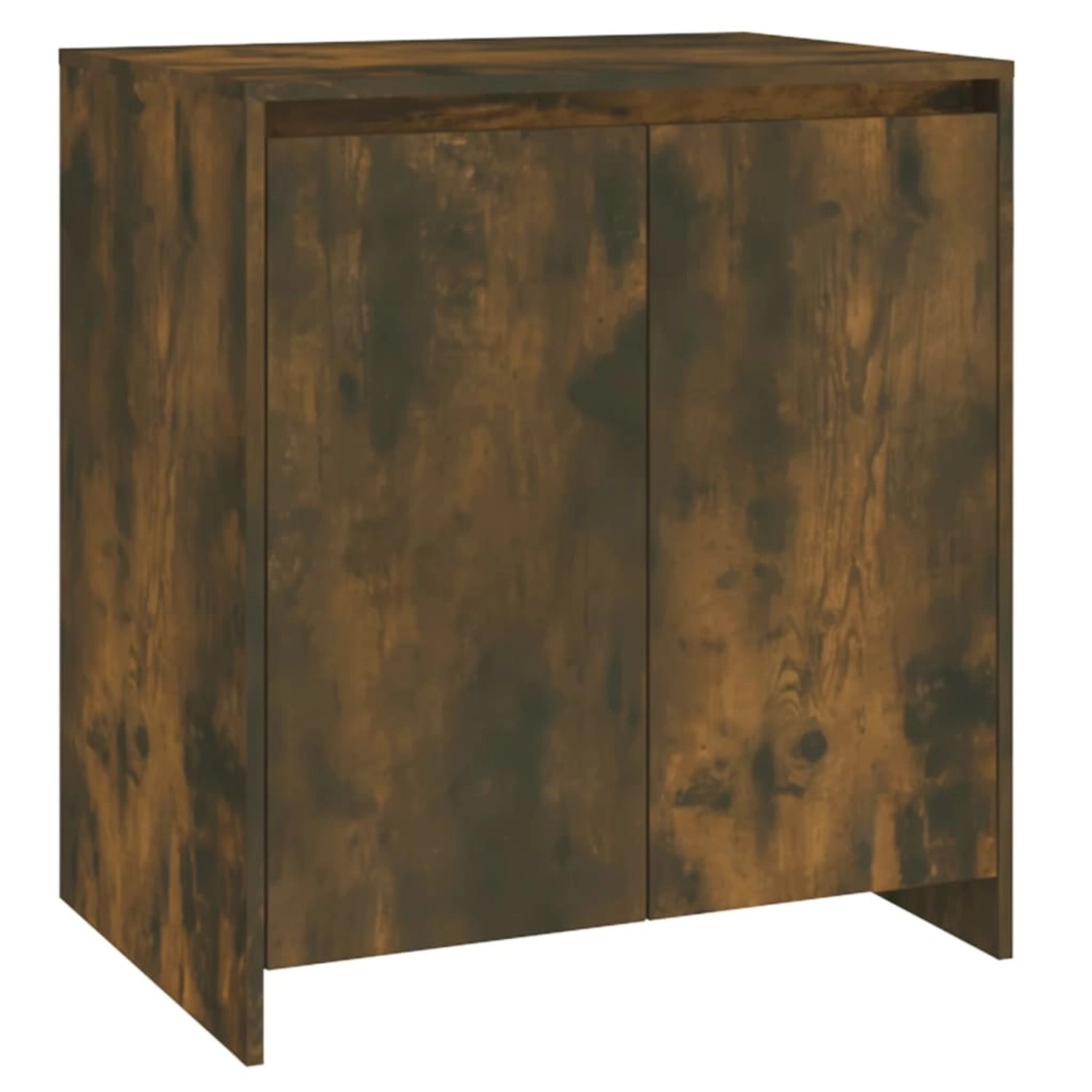 vidaXL Sideboard Räuchereiche 70x41x75 cm Holzwerkstoff 813002
