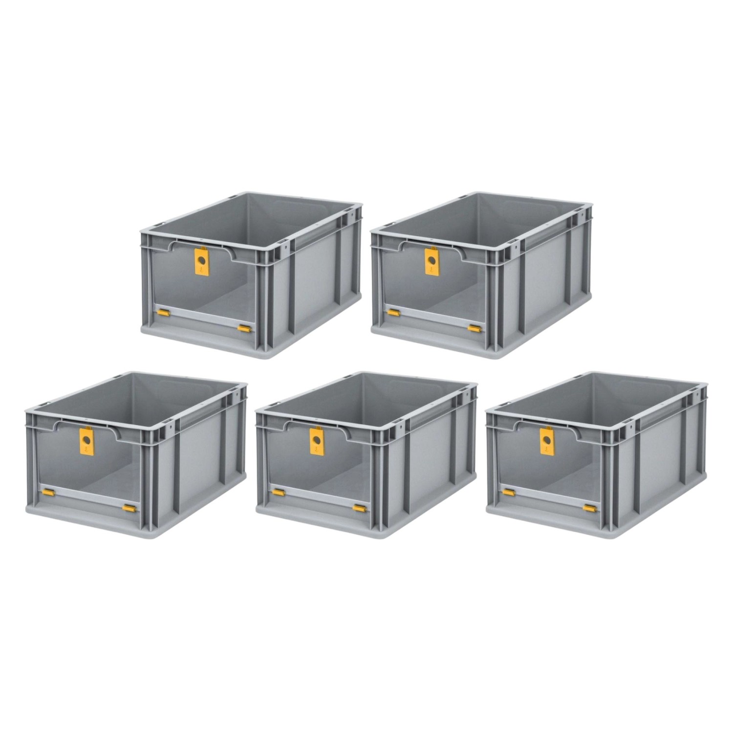 PROREGAL SparSet 5x Eurobox NextGen Insight Cover HxBxT 22 x 30 x 40 20 Lit günstig online kaufen