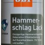 OBI Hammerschlag Lack Spray, Silber glänzend, 400ml Dose für Hammerschlag-Effekte.