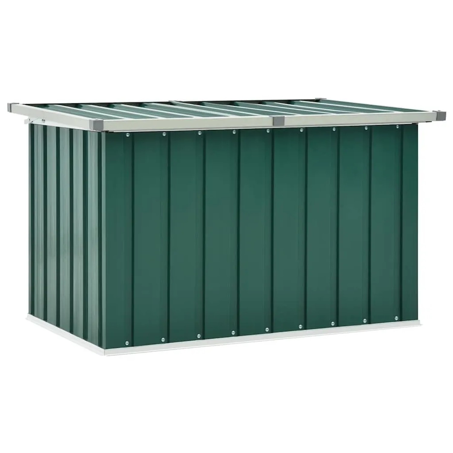 vidaXL Garten-Aufbewahrungsbox Grün 109 x 67 x 65 cm 46257