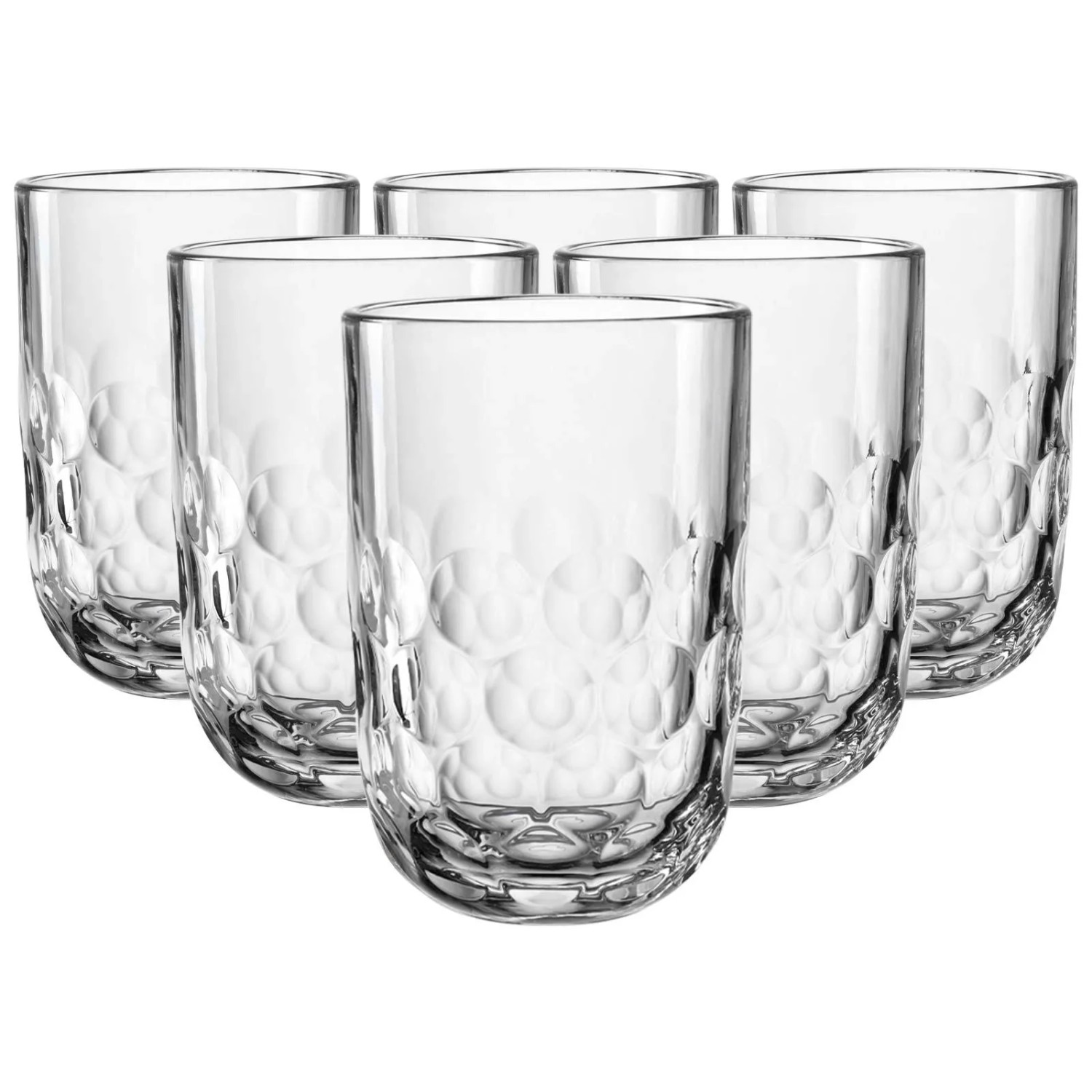 Leonardo Gocce Latte Macchiato Glas V1 390 ml 6er Set