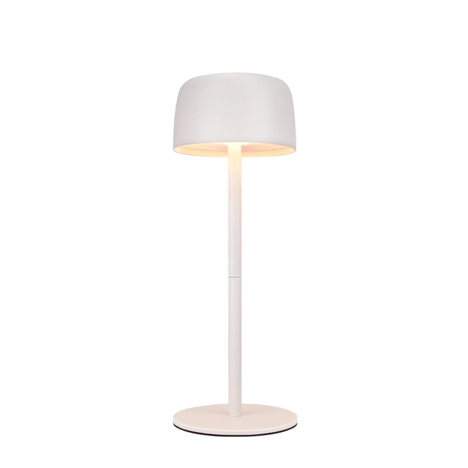 NETTLIFE LED Tischlampe aus Metall L25cm Weiß 3000/4000/6500K  Touch Modell T10222C325XB