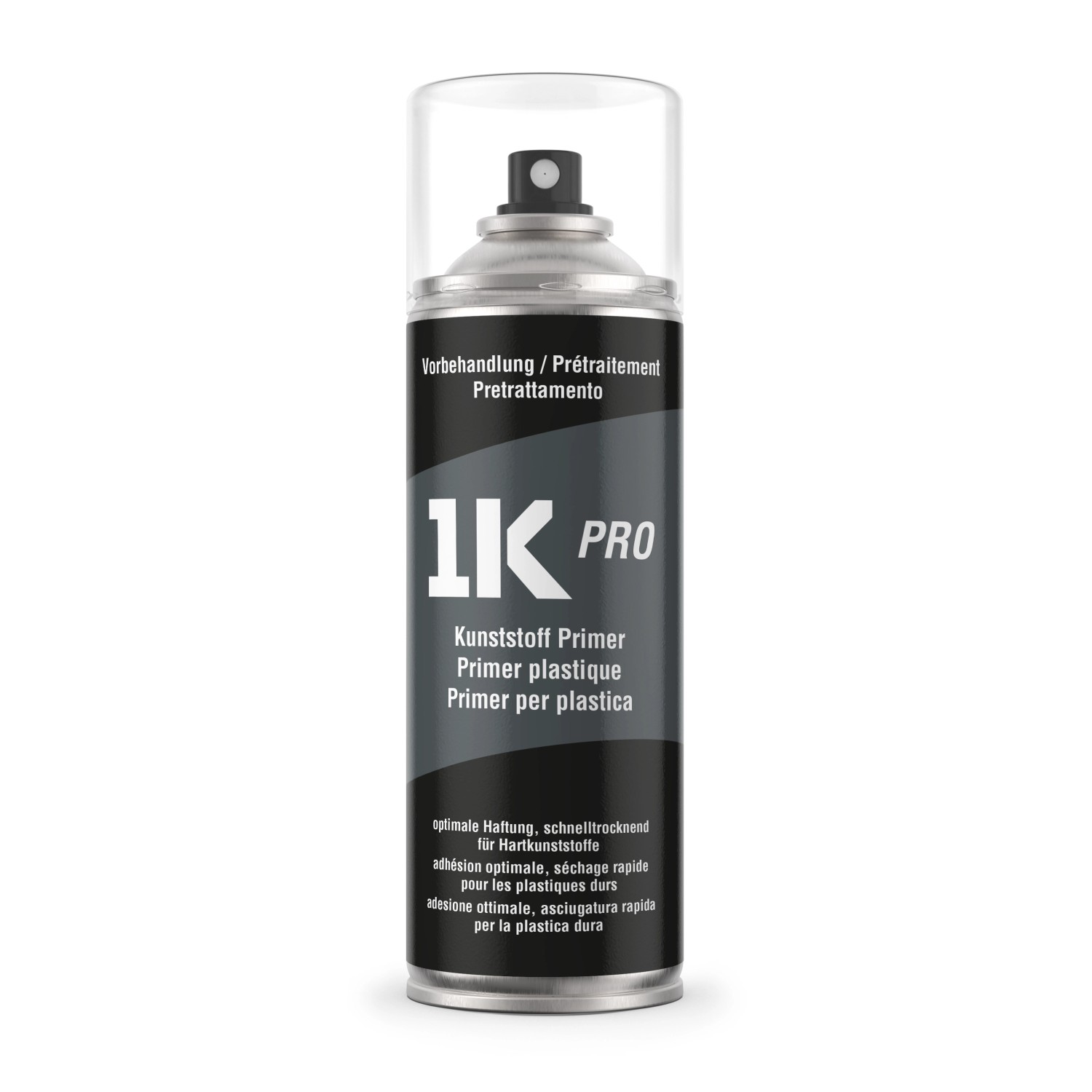 1K PRO COLORS Spraydose 400ml Kunststoff-Haftgrundierung Transparent