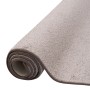 Gerollter, taupefarbener Snapstyle Hochflor Teppichläufer Cottage, 100x400 cm.