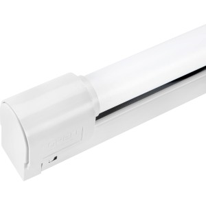 Weiße LED Lichtleiste (9W) für Innenräume, Detailansicht.