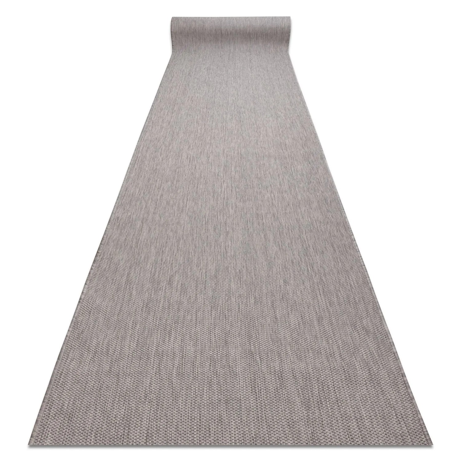 RugsX Läufer Sisal Sion VG21357 Grau 70cm 460cm
