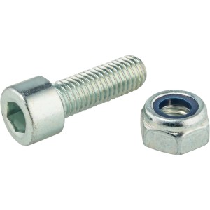 Halder Schraube und Mutter Set für Ø 60 mm Aluminiumgehäuse