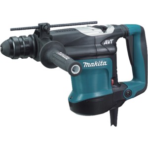 Makita Kombihammer HR3210FCT mit 850 W, ideal zum Bohren und Meißeln in Stein und Beton.